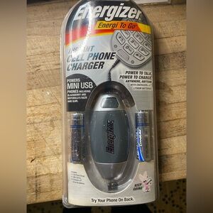 Energizer Energi To Go Instant Cell Phone Charger NWT